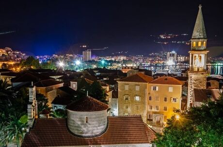 Baştanbaşa Balkanlar Tüm Çevre Gezileri, Ekstra Turlar, Akşam Yemekleri Dahil SAW-TZL-SAW